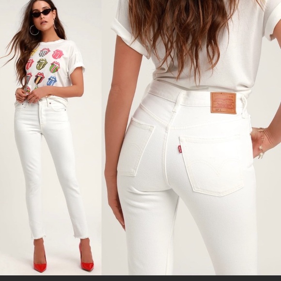 Levi's Pants - Levi’s 501 skinny high rise non-stretch jeans